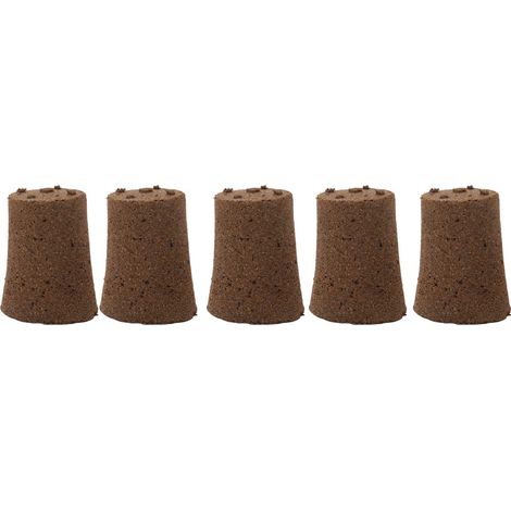 50 blocs de tourbe pour semis, idéaux pour la culture hydroponique hors-sol et la germination des plantes (HRD TN0927) (1/5)