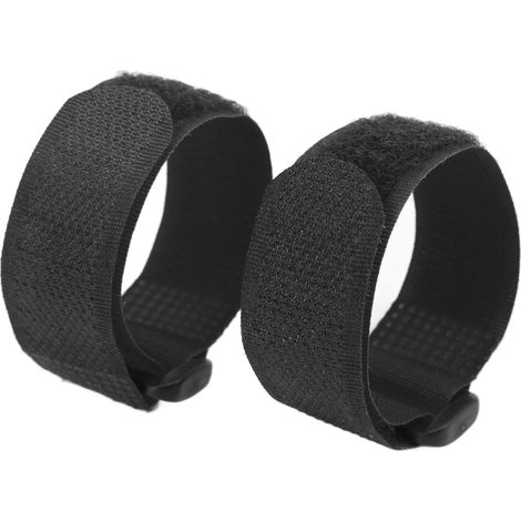 Lot de 2 colliers anti-crochets silencieux en nylon pour coqs, noir amélioré (1/5)