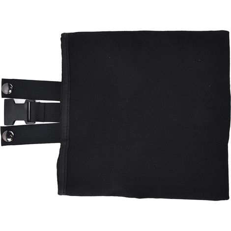 Faltbarer, tragbarer Obstpflückbeutel aus Canvas, dick, mit einzigartigem, schlichtem Design, Gürteltasche für Outdoor-Camping, Schwarz (1/5)