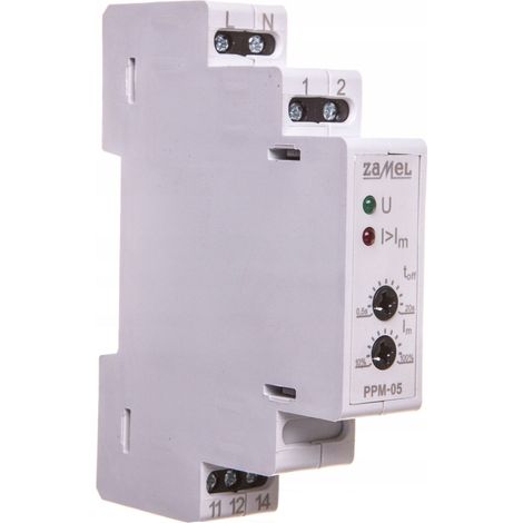 Prioritätsrelais zamel ppm-05/16 einstellbar 16A 230V (1/2)