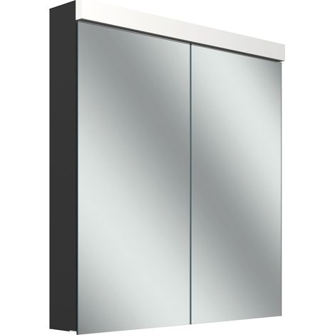 Schneider LOW plus LED armoire de toilette, 2 portes 35/35cm, (1/5)