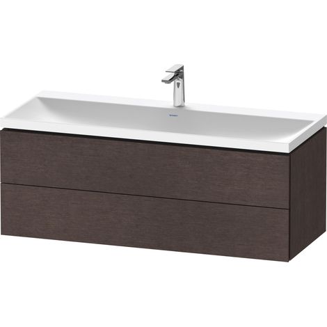 Duravit L-Cube conjunto en c suspendido, 2 cajones, sin