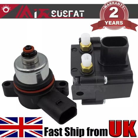 1 bloc de vannes de suspension pneumatique, électrovanne de compresseur, pour BMW F07 F11 F15 F16 (1/5)