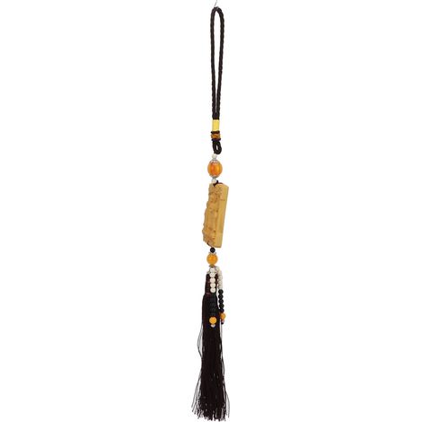 Bouddha Pendentif Voiture Détails Fins Résistant à l'Usure Rétroviseur Intérieur Auto Chambre Salon Balcon Déco (1/5)