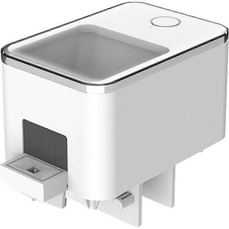 Automatischer Aquarienfischfutterautomat, großes Fassungsvermögen (450 ml), mit Timer und Wi-Fi-Anschluss. (1/5)