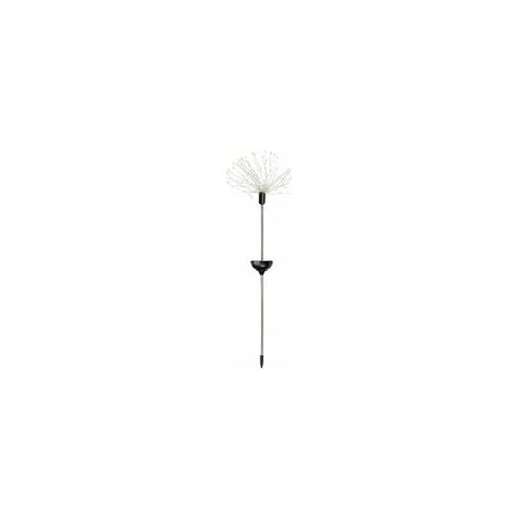 EASYCOMFORT Lumières Décoratives de Jardin en Forme de Feu d'Artifice à Énergie Solaire - 8 Modes - Guirlande Lumineuse 150 LED (Blanc) (1/2)