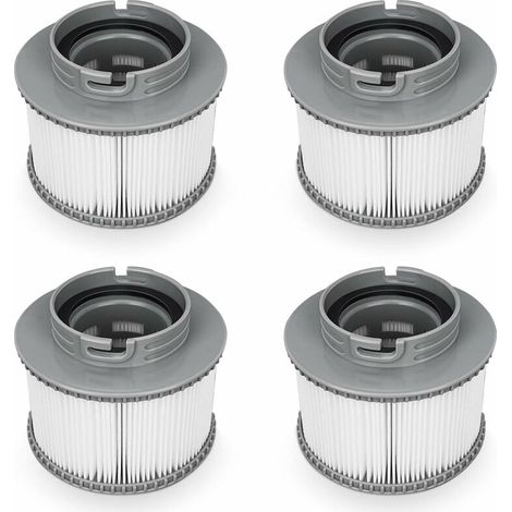 Lafiucy Ersatzfilter für MSPA FD2089, Kartuschenfilterpumpe für Whirlpools und Spas, 4 Stück