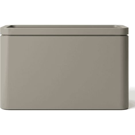 Maceta INFINITY SQUARE 100x60cm champán (1/4)