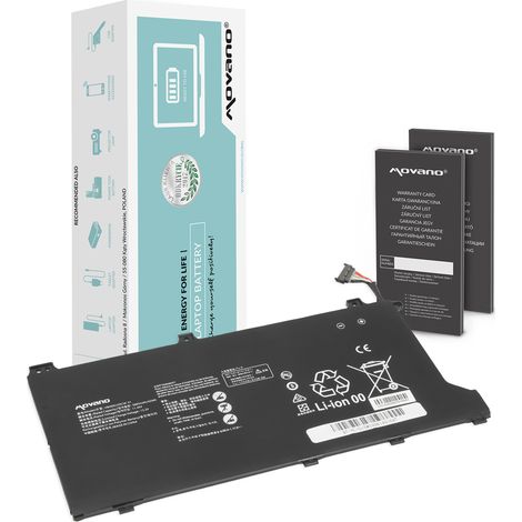 Batterie lithium-ion pour Huawei Matebook D15 – Longue durée de vie jusqu'à 500 cycles – Système de gestion BMS – Haute efficacité énergétique (1/5)