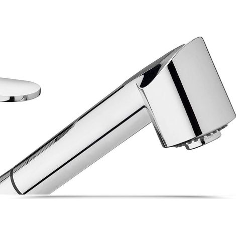 Doccetta ricambio a 2 getti in ABS ZDOC091CR Cromo