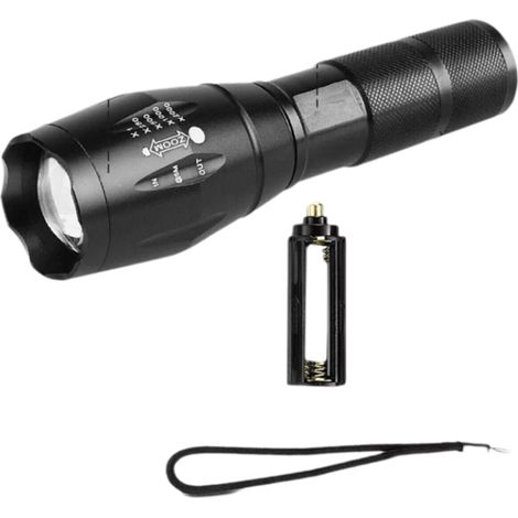 Lampe UV - Lampe de détection ultraviolette 365 nm - Torche LED à double lumière UV et blanche - Étanche et antidérapante - 1 pièce (1/5)