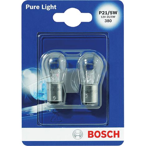 LAMPADINA PER FARO POSTERIORE 5 watt - 2 pezzi  - BOSCH