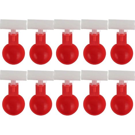 10 Abreuvoirs Automatiques pour Poulets Anti-Fuite Bol à Boire pour Pigeons Canards Oiseaux Remplissage Auto (1/5)