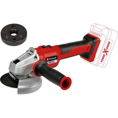 SMERIGLIATRICE ANGOLARE A BATTERIA 'AXXIO 18/125 Q SOLO' 18V - Ø disco 125 mm  - EINHELL