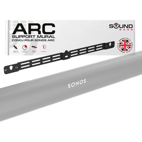 Sound Bass Soundbar Arc Wall Mount, Black  Arc Soundbar (1/5)