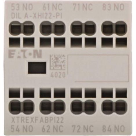 Eaton DILA XHI22 PI bloque de contactos auxiliares 4A 230V