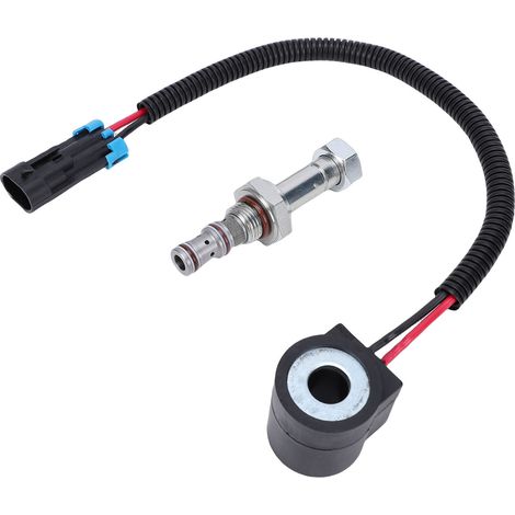 Kit bobine électrovanne et éléments tiroir hydraulique 6667687 – Remplacement Bobcat 653 751 753 763 773 863 864 chargeuses compactes (1/5)