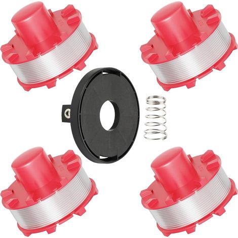 Adatto alla testina di taglio e al coperchio della bobina del decespugliatore Einhell GE-CT 36/30 3405096 (include 4 bobine di filo di taglio, 1 coperchio e 1 coperchio).
