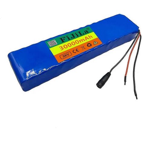 Hochleistungs-Lithium-Ionen-Akku 36V 30Ah 10S3P mit verschiedenen Anschlüssen, 350W/500W Multifunktionsakku JS (1/5)