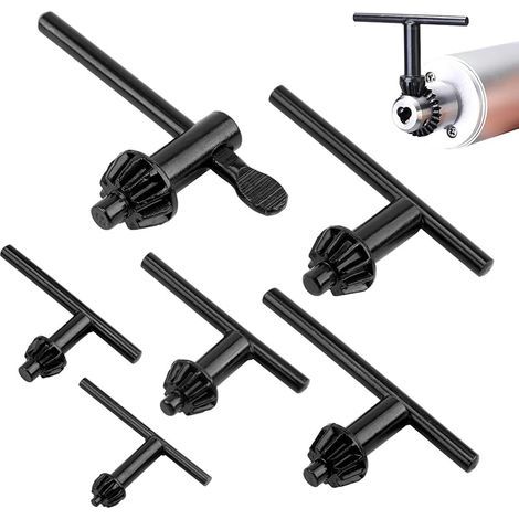 6 Pièces Universelle Clés de Mandrin de Perceuse Clés à Mandrin, pour Perceuse Électrique de serrage Outil, Perceuse Électrique (1/5)