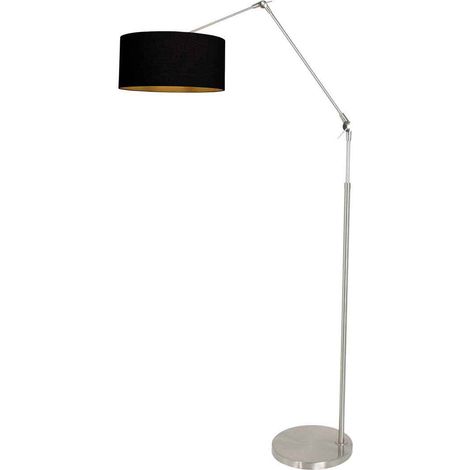 Steinhauer - lampadaire - Prestige Chic - acier - lin métal - (1/4)