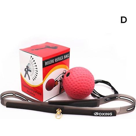 Ensemble de balles de réflexes de boxe sur ficelle - Balles d'entraînement pour la vitesse, la réaction œil-main et la coordination - Style D (1/5)