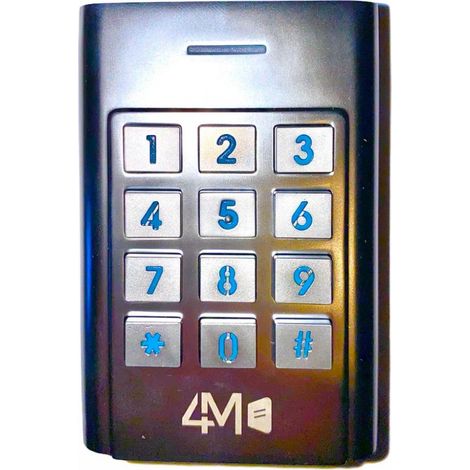 Clavier EASY KEYPAD 4M Digicode Rétroéclairé