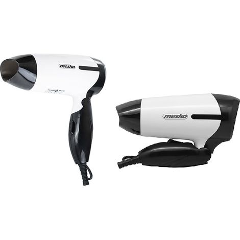 Mesko Haartrockner MS 2262 1000 W 2 Temperaturstufen Schwarz/Weiß (1/5)
