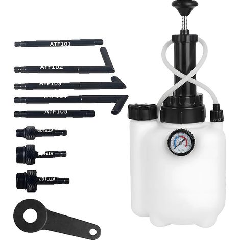 Bomba de fluidos para automóviles, capacidad de 3 litros, presión de 0 a 85 PSI, 3L (1/2)
