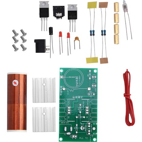 Module Haut-Parleur Plasma Bobine Tesla 15W DC 15-24V 2A Kit Électronique DIY Mini à Assembler (1/5)