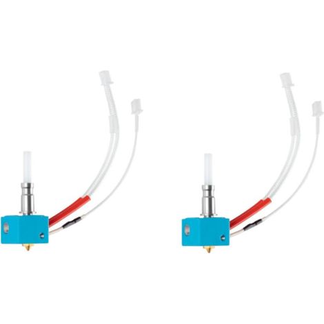 Lot de 2 buses de hotend de 0,4 mm avec chaussette en silicone compatibles avec Anycubic Kobra et compatibles avec Kobra Neo Accessoires d'imprimante 3D (1/4)