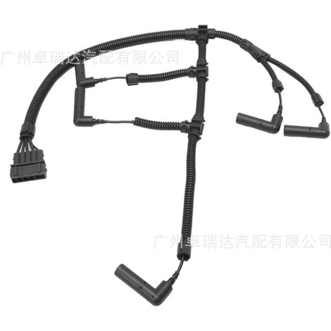 The faisceau de cabling de bougie de prechauffage automobile 074972095B suitable for Volkswagen Transporter 1995-2004. (1/4)