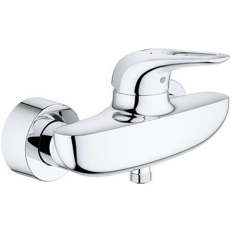 GROHE Mitigeur douche monocommande Eurostyle 335903 Montage mural chromé, 33590003 (1/5)