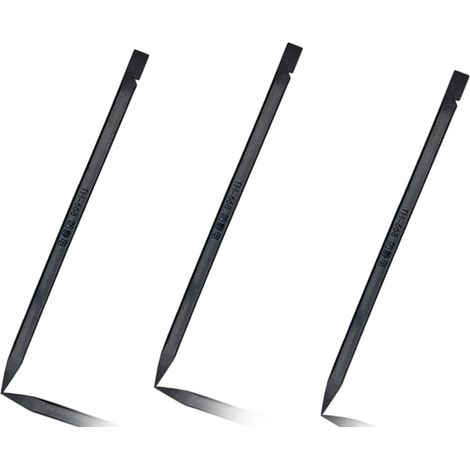 Spudger antistatique 30pcs outil de démontage double tête compact pour réparation d'écrans LCD et ordinateurs portables légers en plastique noir (1/5)