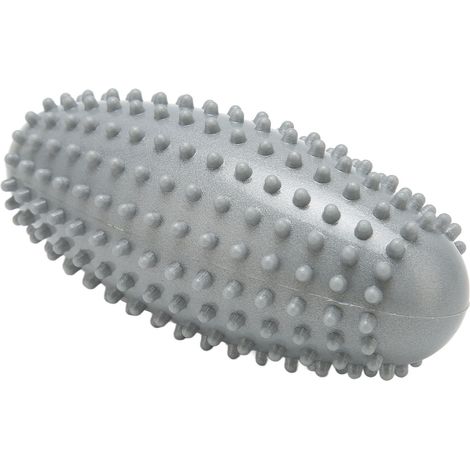 Balle de massage en PVC durable et inodore, rouleau de massage multifonction portable pour les pieds, le dos et la fasciite plantaire (gris). (1/5)