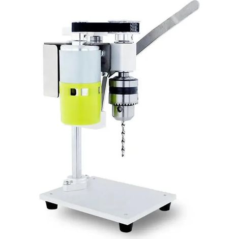 Mini perceuse électrique de précision 100 W, mandrin à 7 Vitesses, perceuse d'établi, Machine à tarauder, perceuse à Bois et métal à Monter soi-même (1/5)