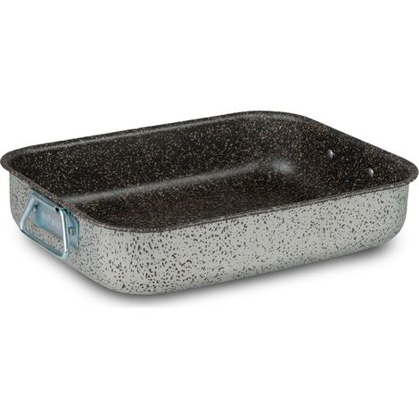 Mamù Rostiera antiaderente, alluminio, PFOA free, antigraffio, made in italy, 20 cm (1/5)