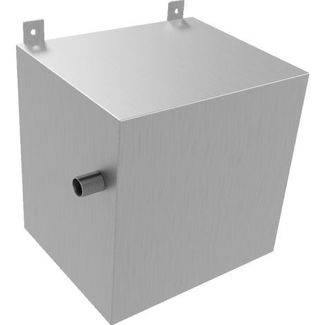 Vaso di espansione per riscaldamento centralizzato in acciaio inox da 24,8 litri (1/4)