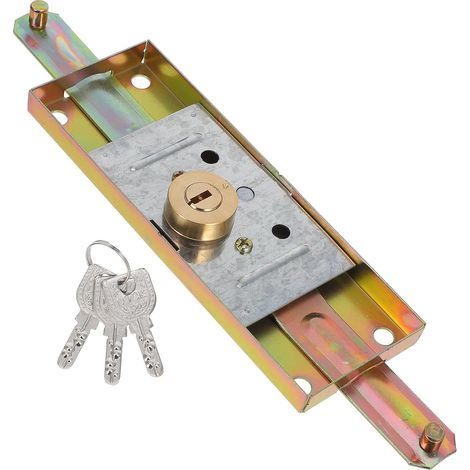 Verrou de Porte de Garage Design Élégant Fonctionnement Pratique en Acier avec Technologie Antieffraction pour Usage Résidentiel et Entrepôts (1/5)