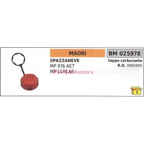 Kraftstofftankdeckel MAORI Motorschneefräse MP 976 AET 025978