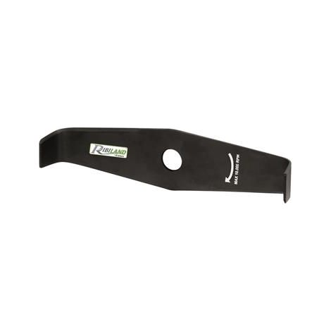 Ribimex – Lame de débroussailleuse 300mm – 2 dents – Alésage 25,4mm – Pour coupe ronces et végétation dense