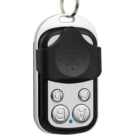 Télécommande clone 433 MHz en métal, 4 boutons, avec boîtier de protection. (1/4)