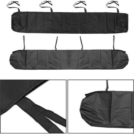 Housse de protection pour store banne - Unbrand - Noir - 200 cm - Protection anti-poussière - Imperméable (1/5)