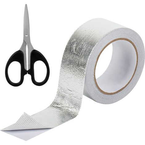 Ruban Adhésif Aluminium, 50 mm x 20 m Ruban Adhesif haute temperature (1/5)