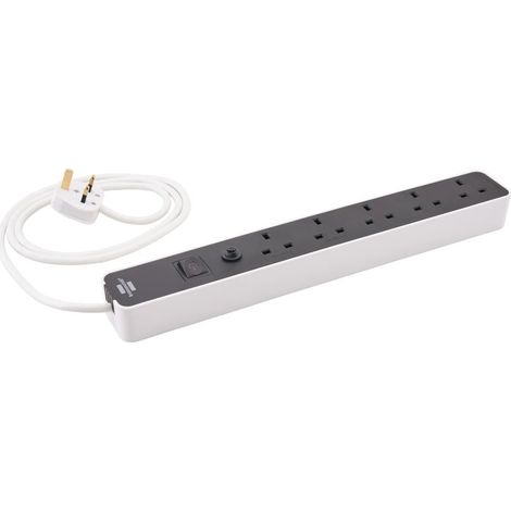 Brennenstuhl BRE1153253020 1.5m Trailing Lead 5 Gang Extension Lead XMS26EXTLEAD (1/4)