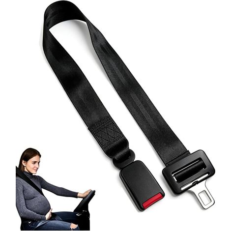 Accessoire de Confort pour Automobile - 25-80cm, Noir, Idéal pour Les Personnes de Forte Corpulence (1/5)