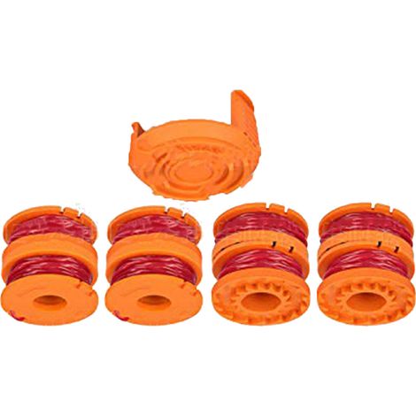 Bobine et fil de rechange pour débroussailleuse à fil nylon bobineuse portable pratique accessoire jardinage (1/5)