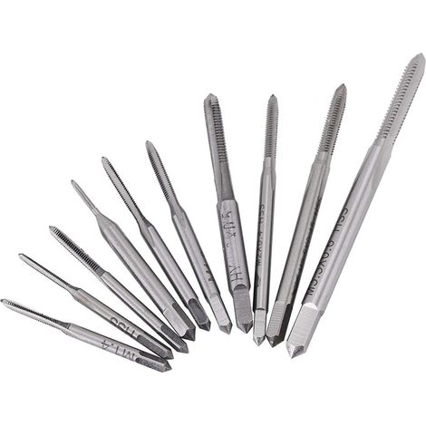Filetage micrométrique, M1, M3, en acier, pour une utilisation pratique dans la maintenance, la réparation et le bricolage.-AquaForge (1/5)