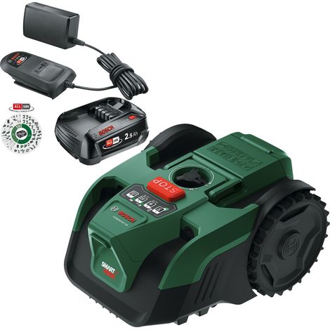 Bosch VISIMOW Robotic Lawnmower VISIMOW18V-100 Lawn Mower 1 x 2.5Ah Battery (1/5)