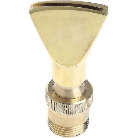 3/4" Dn20 Fan Shape Spring Fountain Nozzle for Pond Spray Head (1/5)